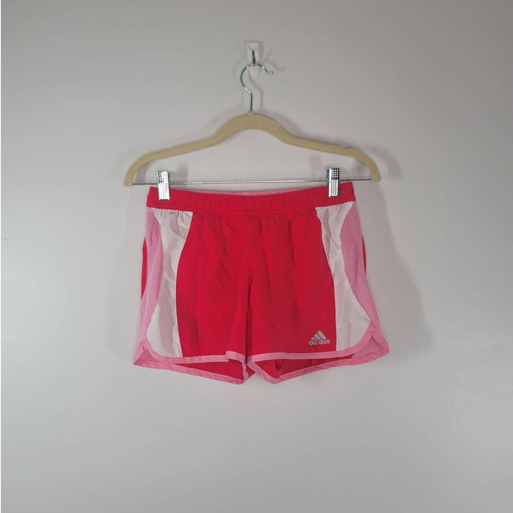 Adidas Performance Training Running Shorts Size L Energy Woven Strertch Pink